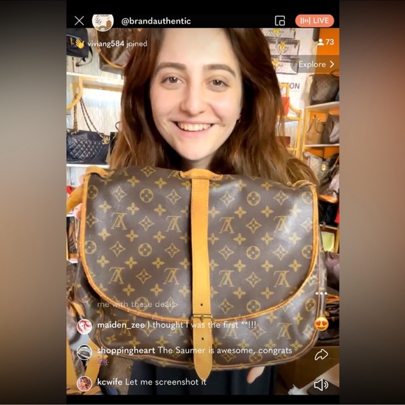 Louis Vuitton Monogram 35 Saumur